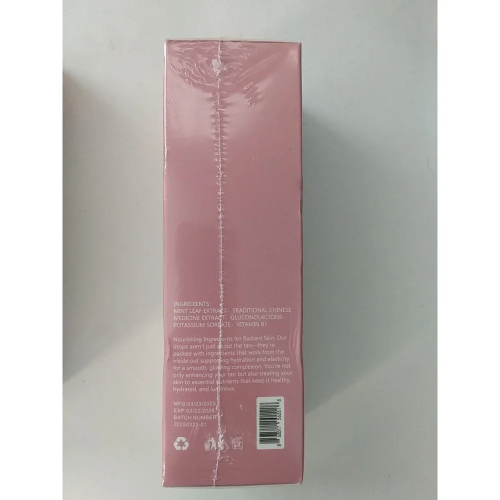 Sunless Tanning Skin Drops Zeria 3 month Supply NEW 60ml each 3 boxes ex 3/22/28